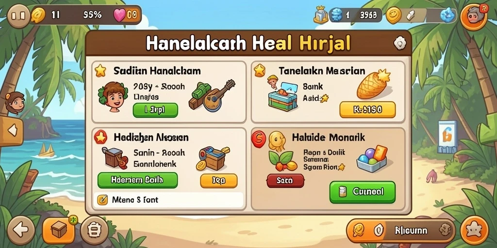 Mode permainan yang bervariasi dan seru.