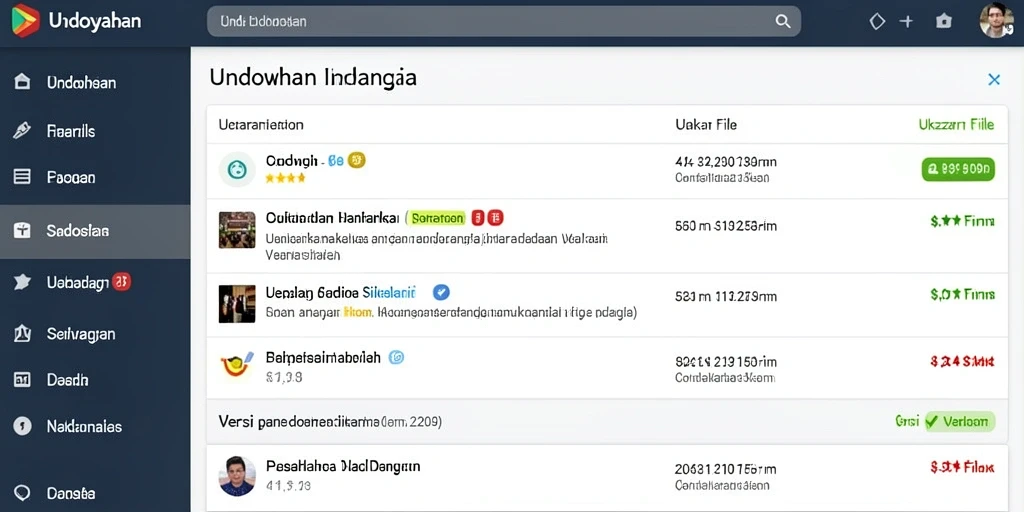 Tampilan menu fitur interaktif untuk berkompetisi dengan pemain lain.